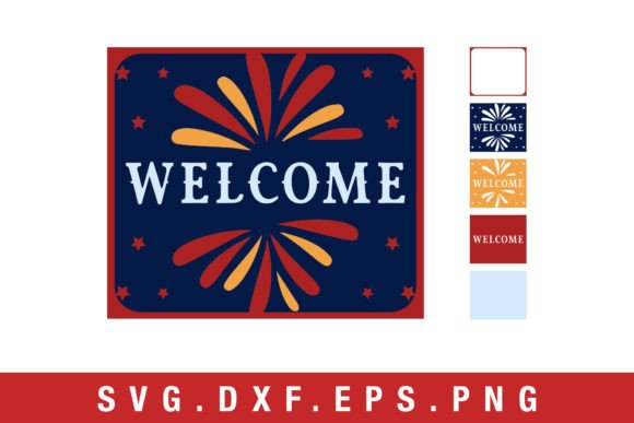 3D 4th of July SVG for Laser Cutting & Shadow Boxes