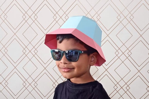 Bucket Hat 3D SVG: Shapes for Branding