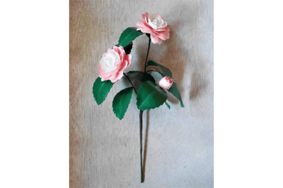 Camellia 3D SVG Paper Flowers Review