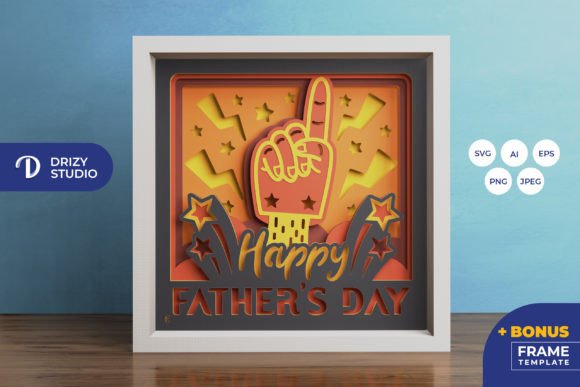 Happy Father’s Day 3D Shadow Box: A Publisher’s Review