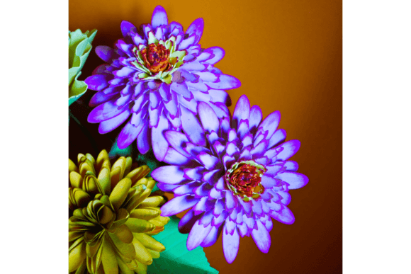 Hestia Zinnia 3D SVG for Paper Flowers