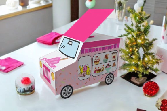 Ice Cream Truck 3D SVG Shapes Review