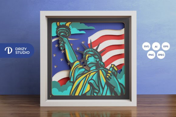 Liberty Statue 3D Shadow Box: A Designer’s Review