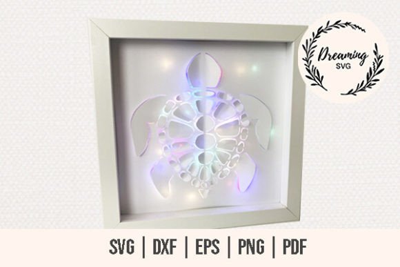 Review: Sea Turtle 3D SVG for Shadow Boxes