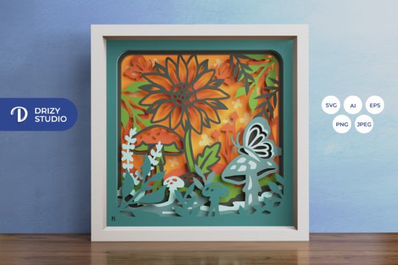 Reviewing Autumn Mushroom Garden 3D Layered for Stitchers