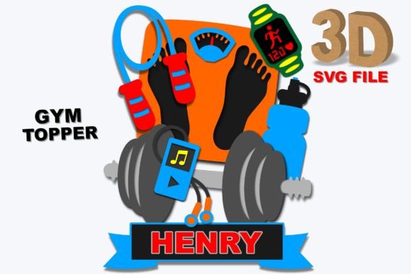 Reviewing GYM Topper 3d Svg for Embroidery Projects