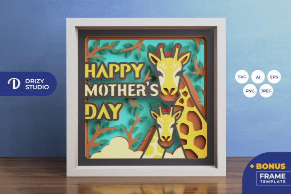 Reviewing Happy Mother’s Day 3D SVG Shadow Boxes