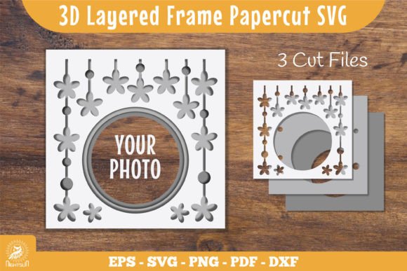 Reviewing the 3D Layered Frame Flowers Papercut SVG
