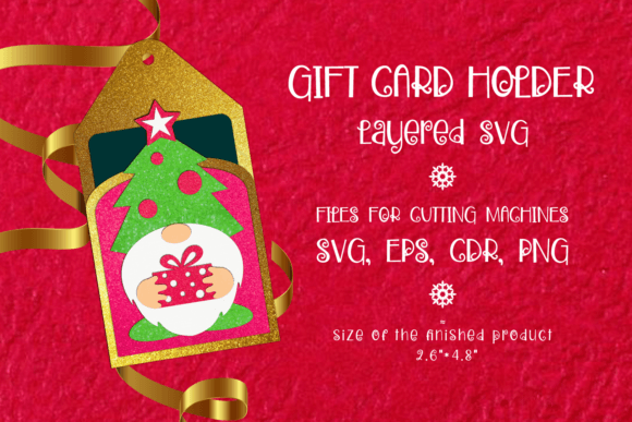Reviewing the Christmas Gnome Gift Card Holder Design