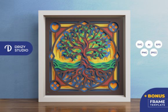 Reviewing the Tree of Life 3D Shadow Box Design