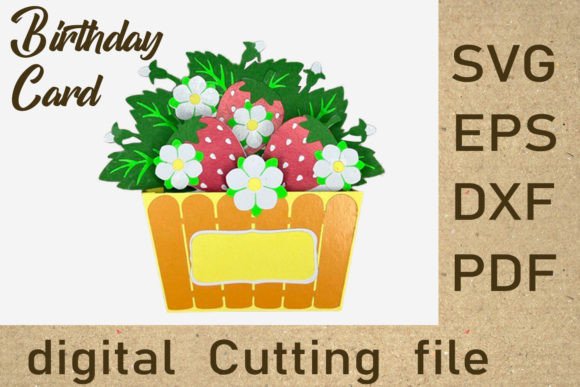 Strawberry Basket 3D SVG Shapes Review